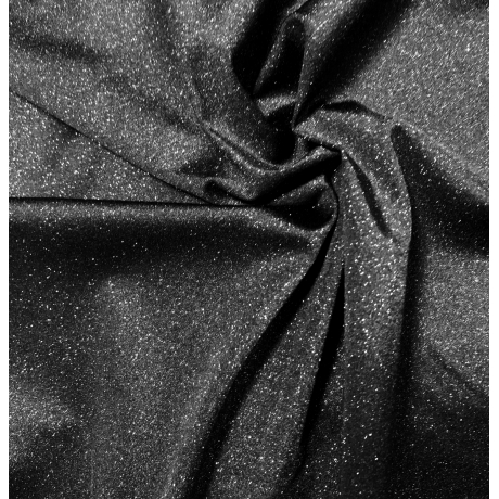 Lycra Glitter Black